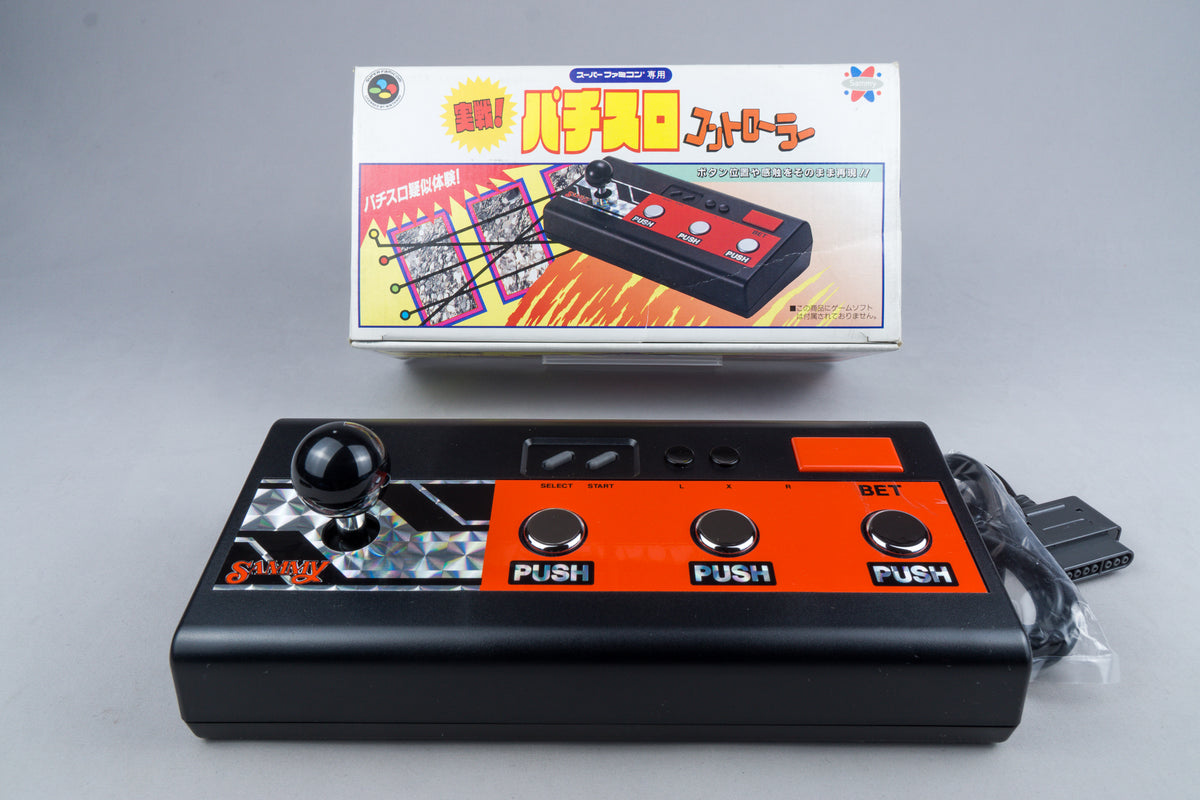 Sammy Jissen! Pachislot Controller Super Famicom Neu NTSC-J
