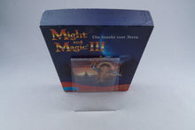 Might and Magic III: Die Insel von Terra Amiga OVP CIB Karte
