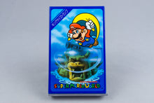 Super Mario World King Size Trump Spielkarten Japan 1990 Neu OVP Blau
