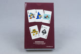Super Mario World King Size Trump Spielkarten Japan 1990 Neu OVP Weinrot