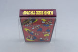Super Mario World King Size Trump Spielkarten Japan 1990 Neu OVP Weinrot