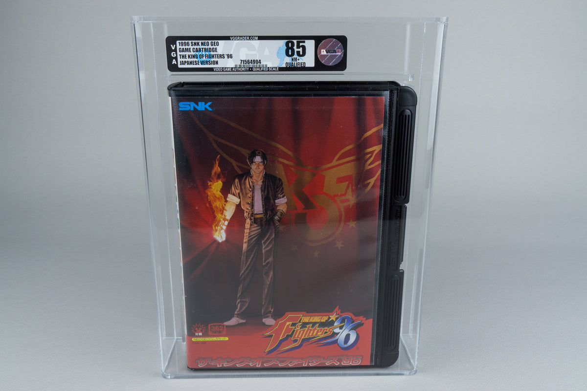 The King of Fighters '96 Neo Geo AES Neu VGA 85 NM+ Qualified NTSC-J