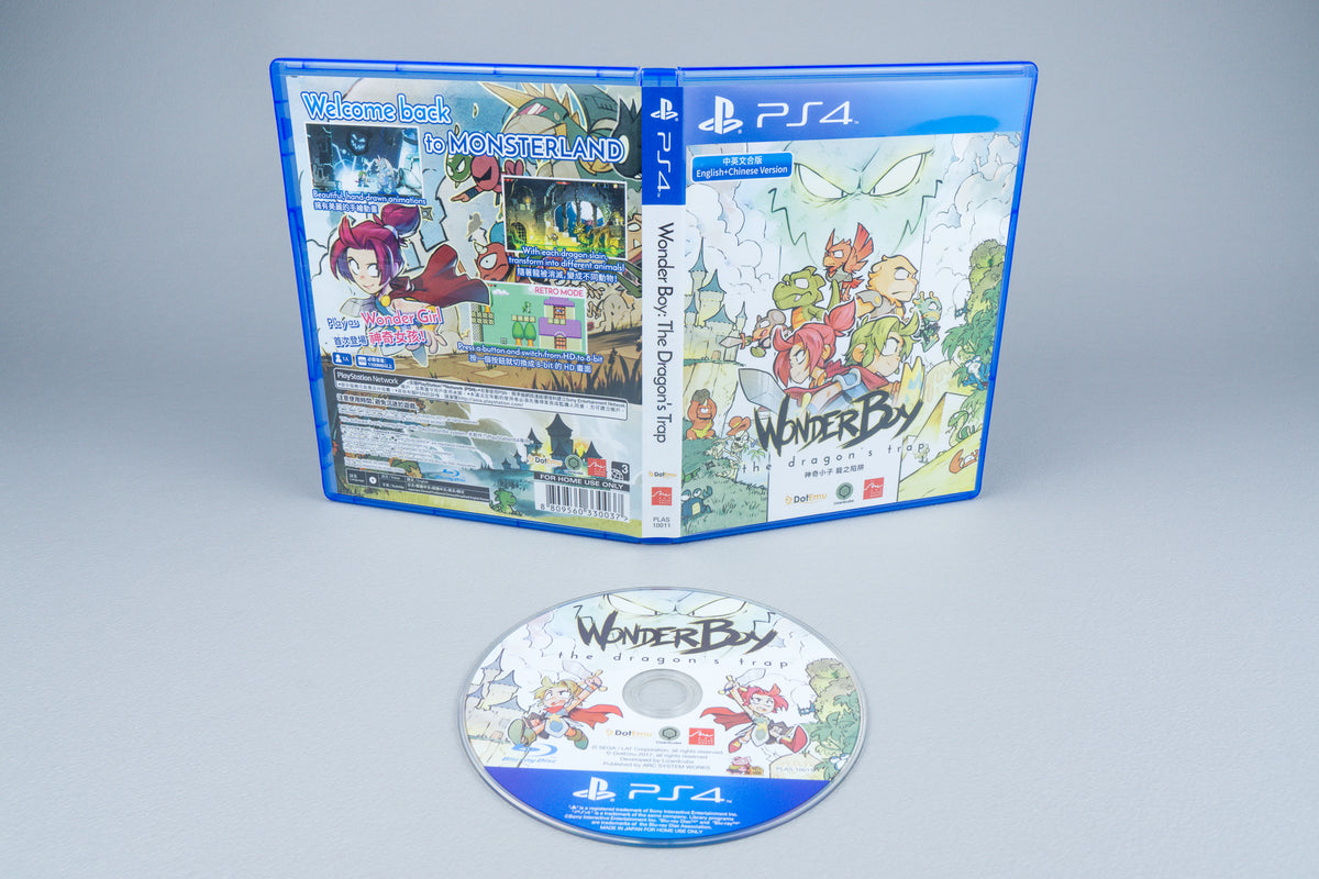 Wonder Boy: The Dragon's Trap PlayStation 4 PS4 OVP