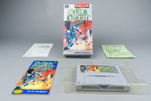 Cyber Knight Super Famicom SFC OVP CIB Reg Card NTSC-J
