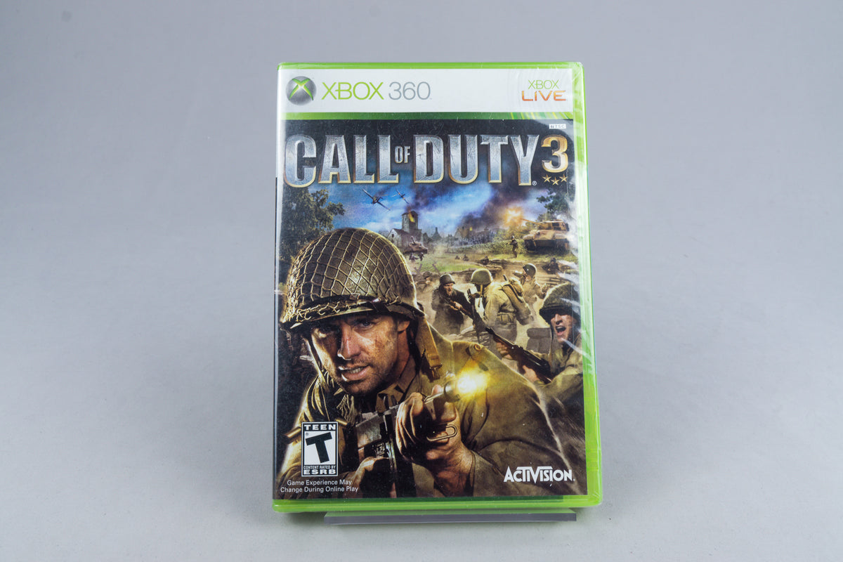 Call of Duty 3 Microsoft Xbox 360 Neu Sealed NTSC-U/C