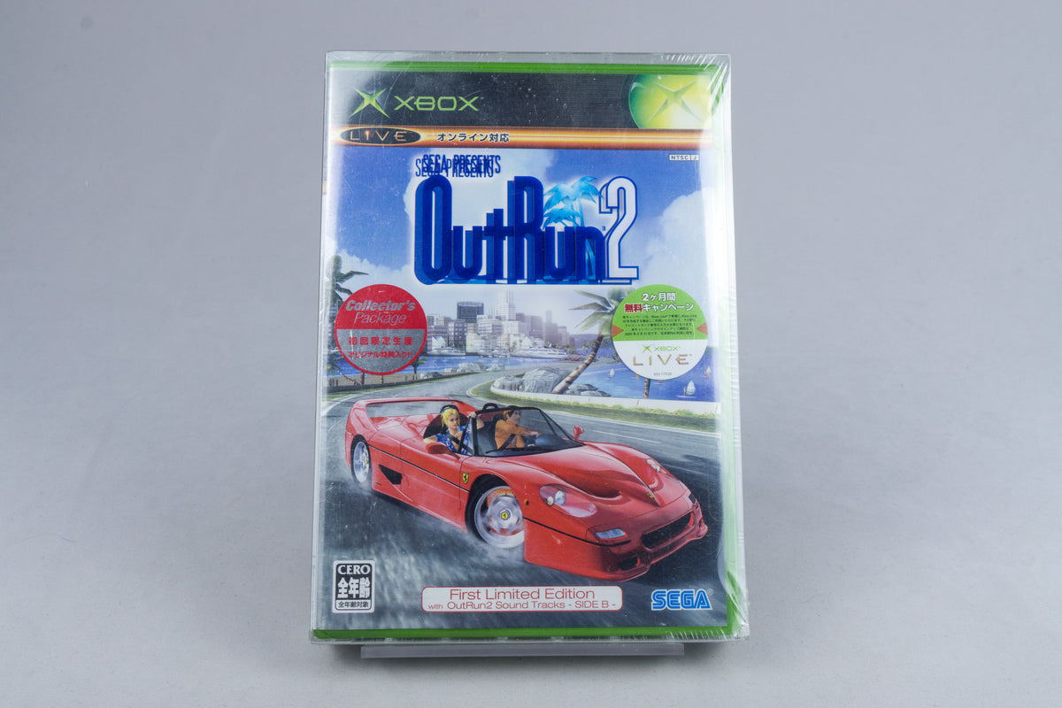 Outrun 2 - First Limited Edition Microsoft Xbox Sealed NTSC-J