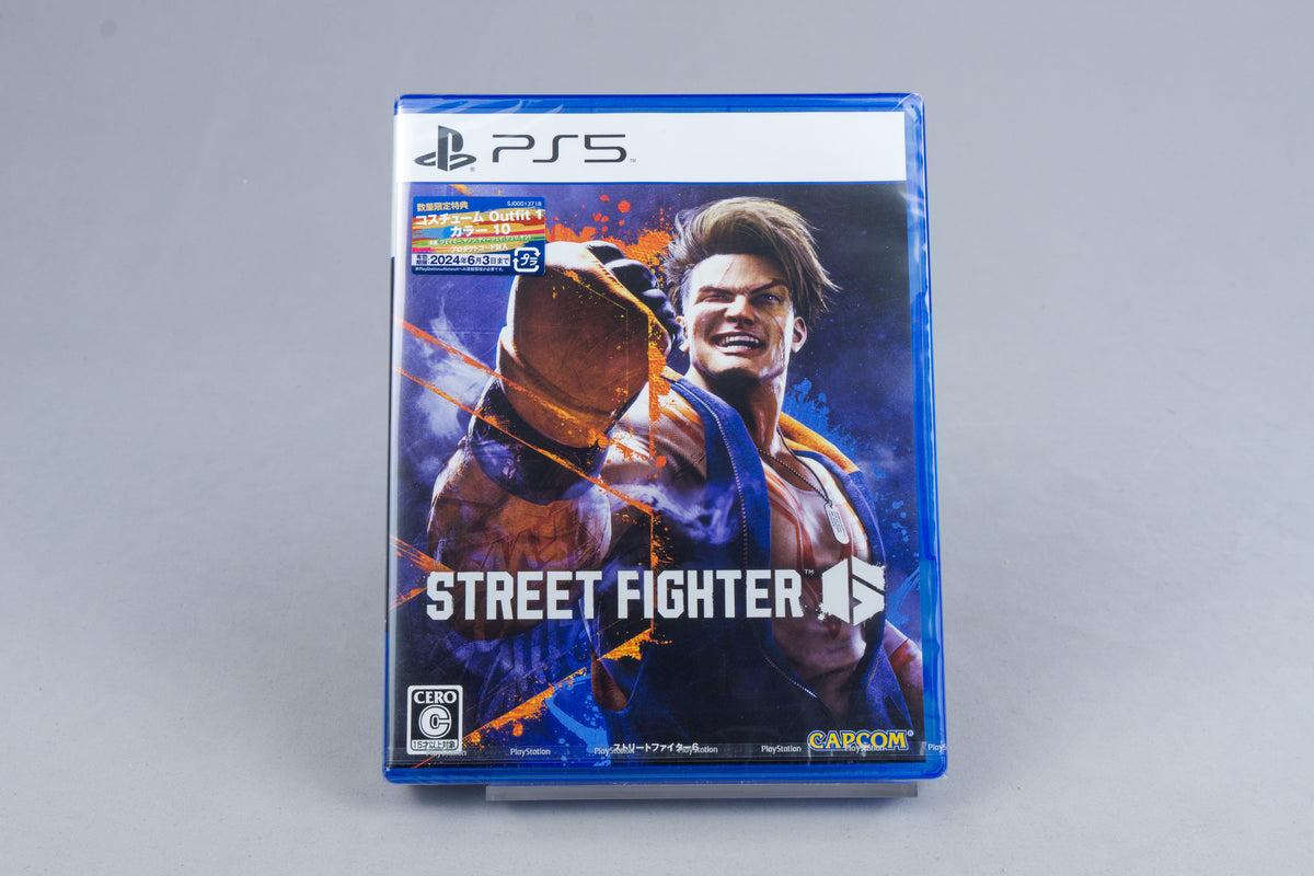 Street Fighter 6 PlayStation 5 PS5 Neu Sealed NTSC-J Japan