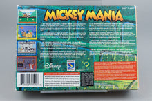 Mickey Mania Super Nintendo SNES OVP CIB PAL AMIP-EUR