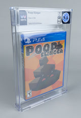 Poop Slinger PlayStation 4 PS4 Sealed Neu WATA 9.6 A++ Limited Rare Games