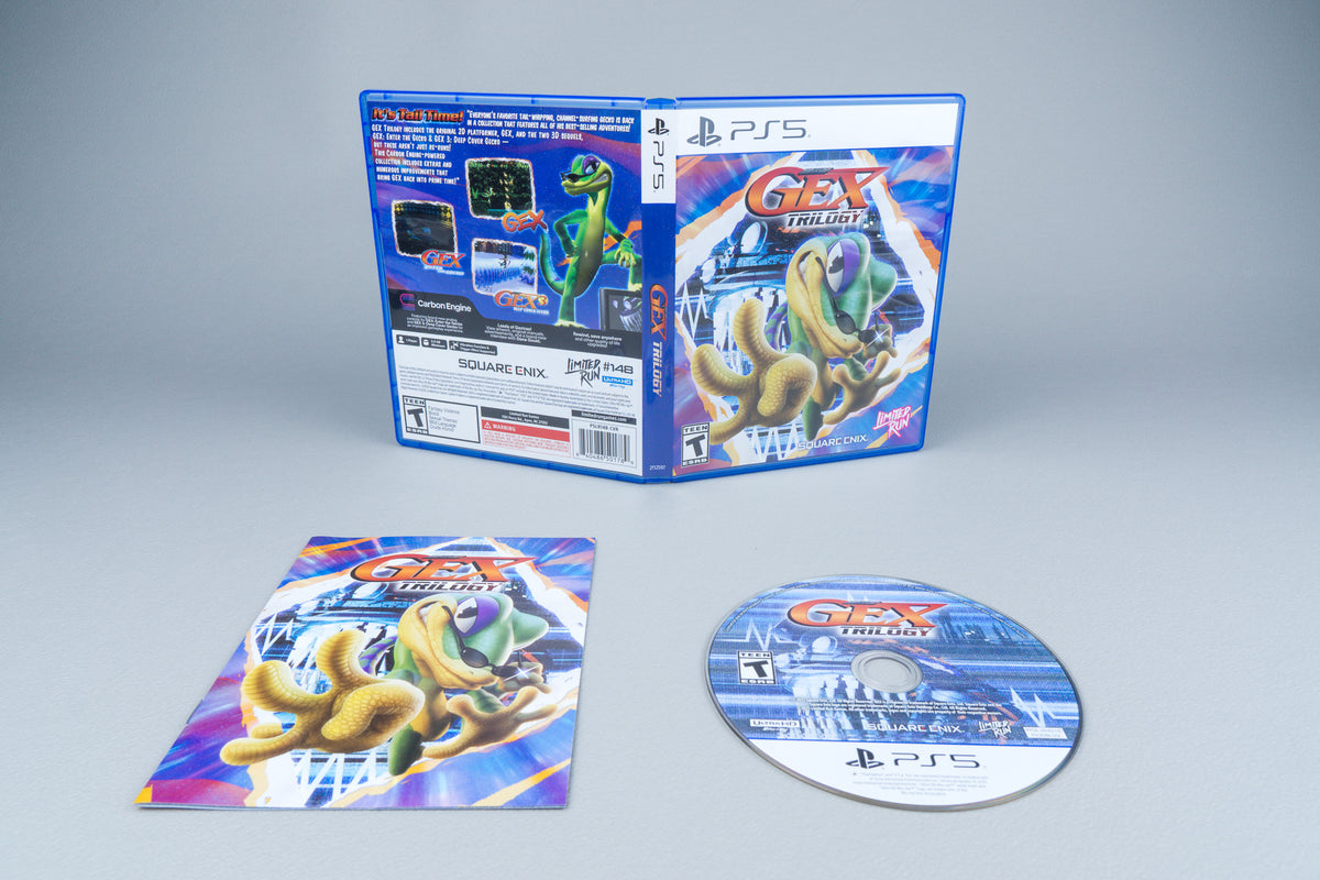 Gex Trilogy PlayStation 5 PS5 OVP Limited Run #148